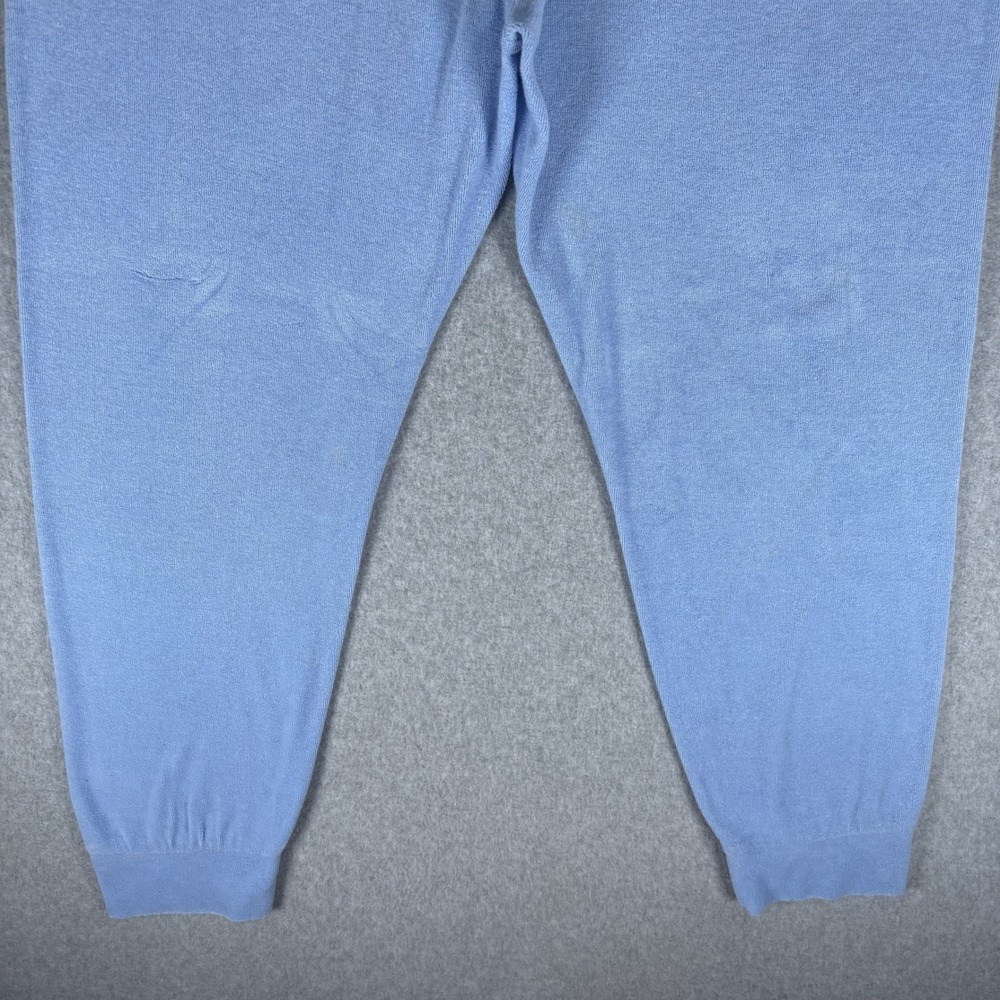 Y2K Juicy Couture Joggers Womens Large Blue Terry Cloth Embroidered Logo - Picture 7 of 16